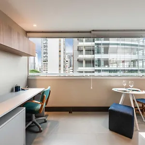 Pinheiros Faria Lima, Novo, 38m2, Wifi700mb - Traveller Awards 2025 São Paulo